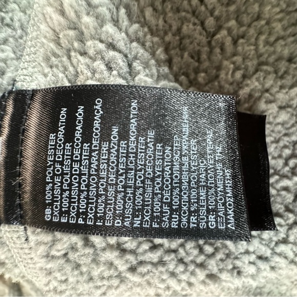 The North Face Men's Medium Grey Heather Sweater Fleece Size XL (M1) - Picture 9 of 10